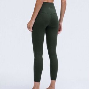 LULULEMON Align High Rise Pant 25” in Legacy Green